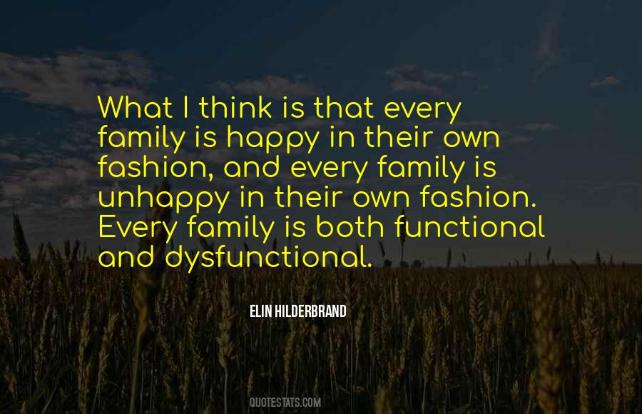 Unhappy Family Quotes #309050