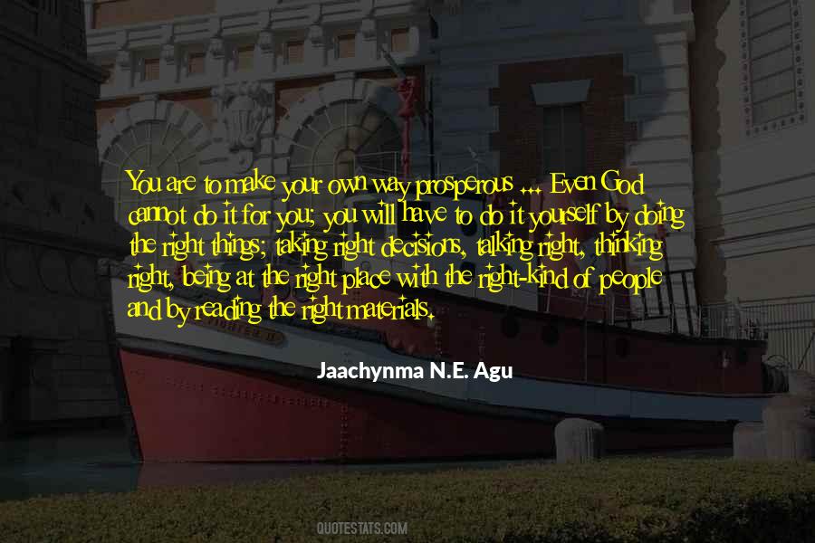 Agu Jaachynma N E Quotes #13340