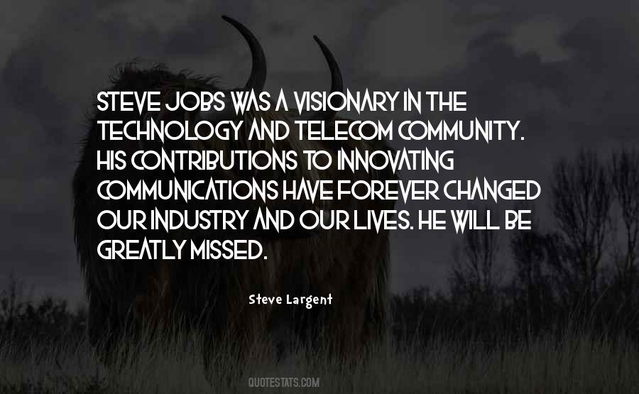 Telecom Industry Quotes #564844