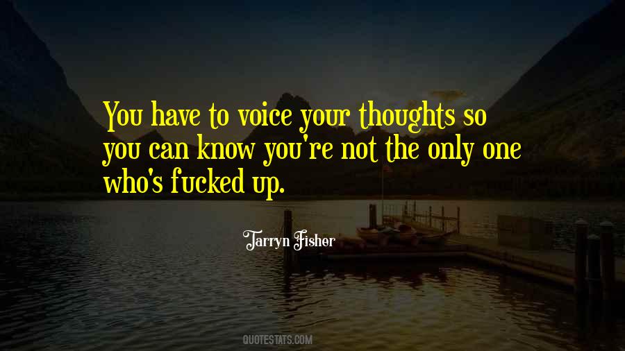Voice One Quotes #124815
