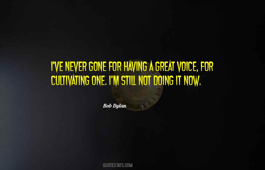 Voice One Quotes #75331