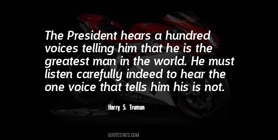 Voice One Quotes #90948