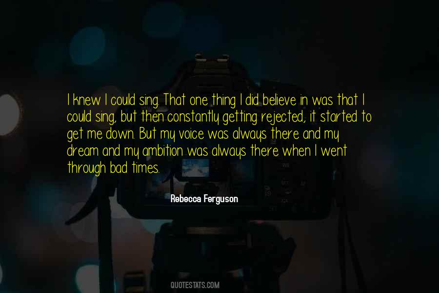 Voice One Quotes #91647