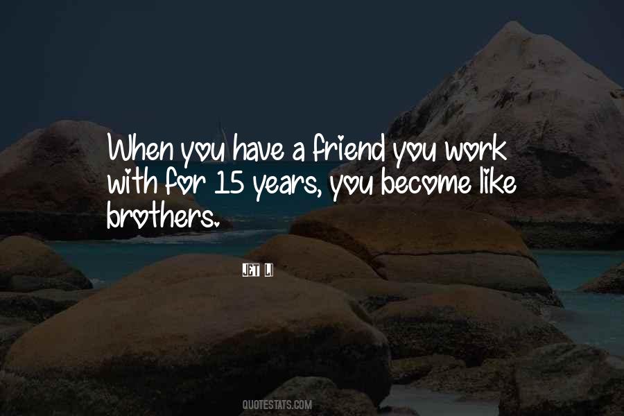 Best Friend Who Is Like A Brother Quotes #1757937