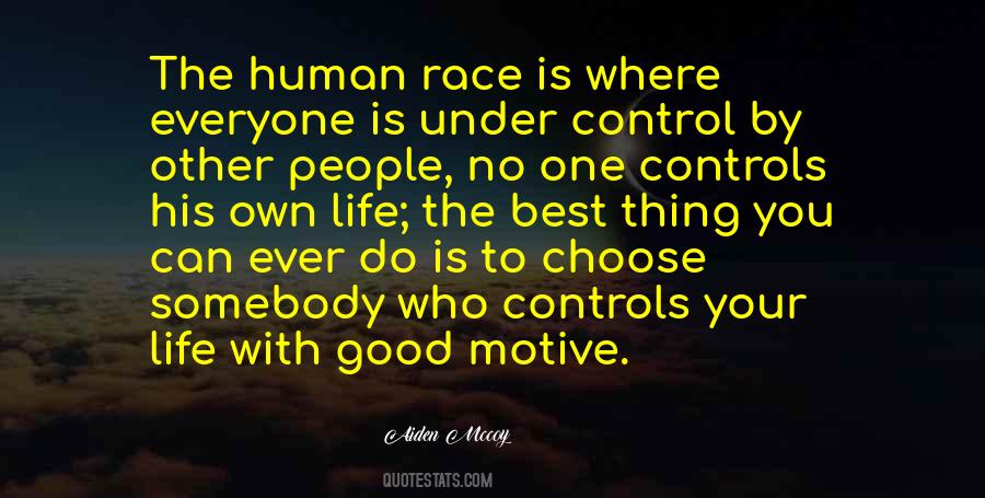 One Race Quotes #126423