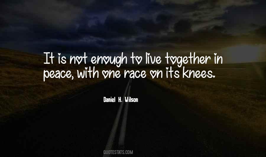 One Race Quotes #2742