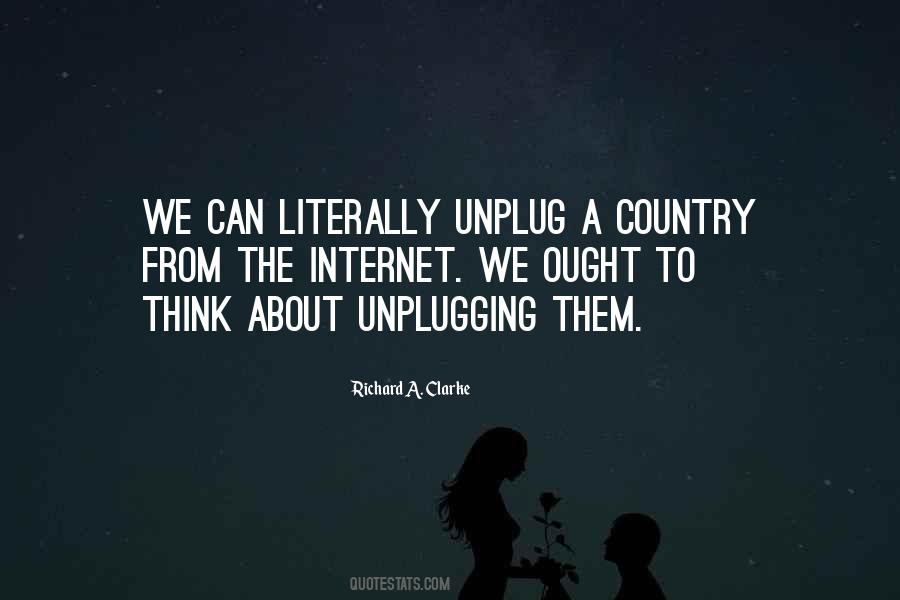 Unplug Yourself Quotes #774505