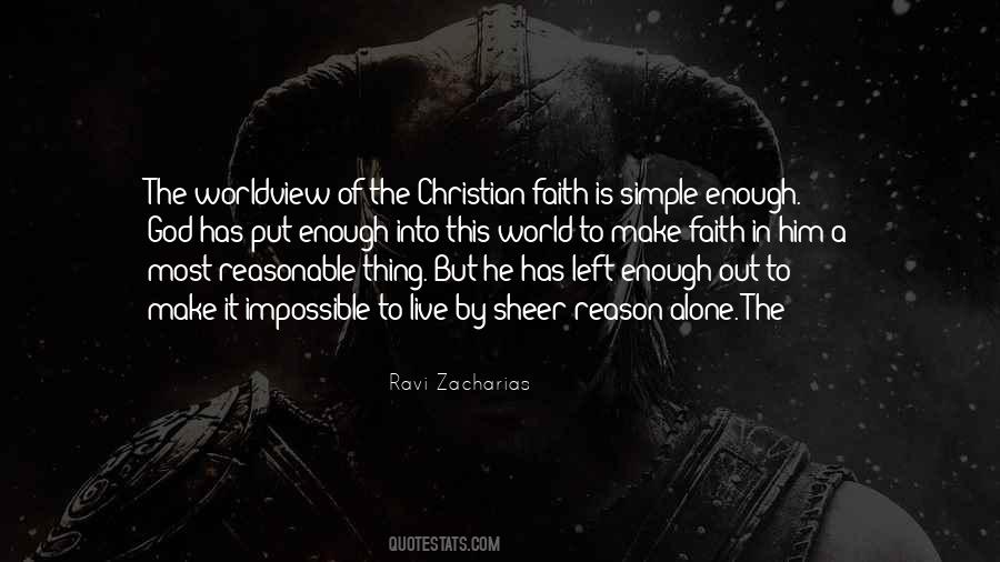 Reasonable Faith Quotes #1383686
