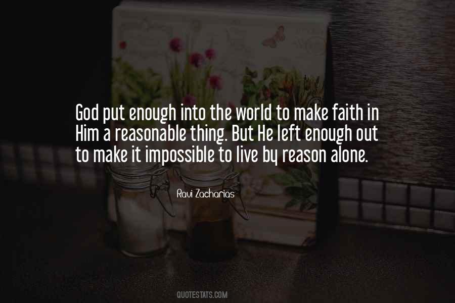 Reasonable Faith Quotes #733688