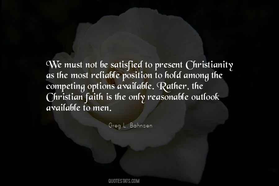 Reasonable Faith Quotes #969374