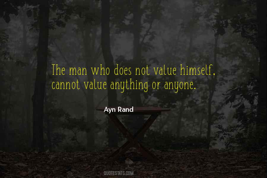 Self Value Quotes #289749