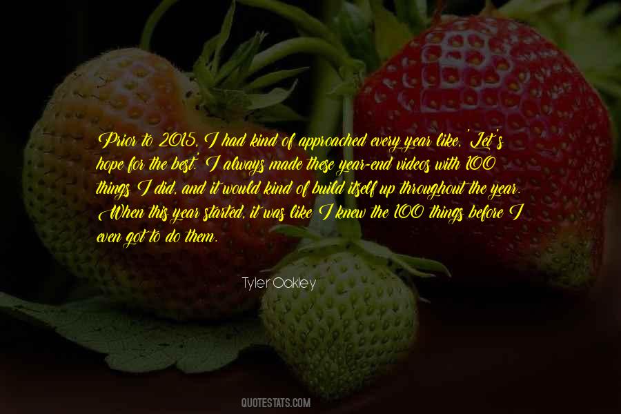 Year When Quotes #1393935