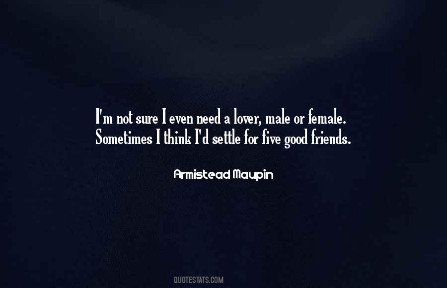 Best Friends Male Female Quotes #819803