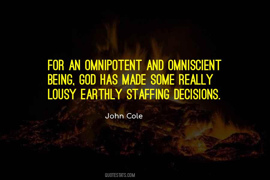 Omnipotent God Quotes #830658