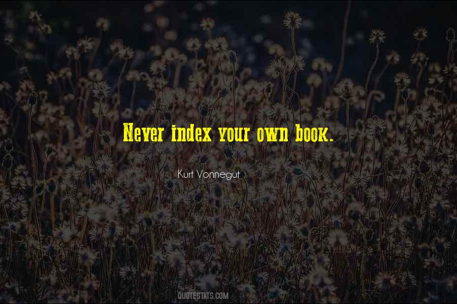 Own Book Quotes #353058