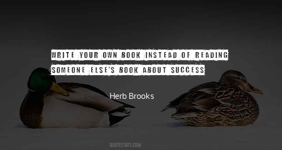 Own Book Quotes #591815