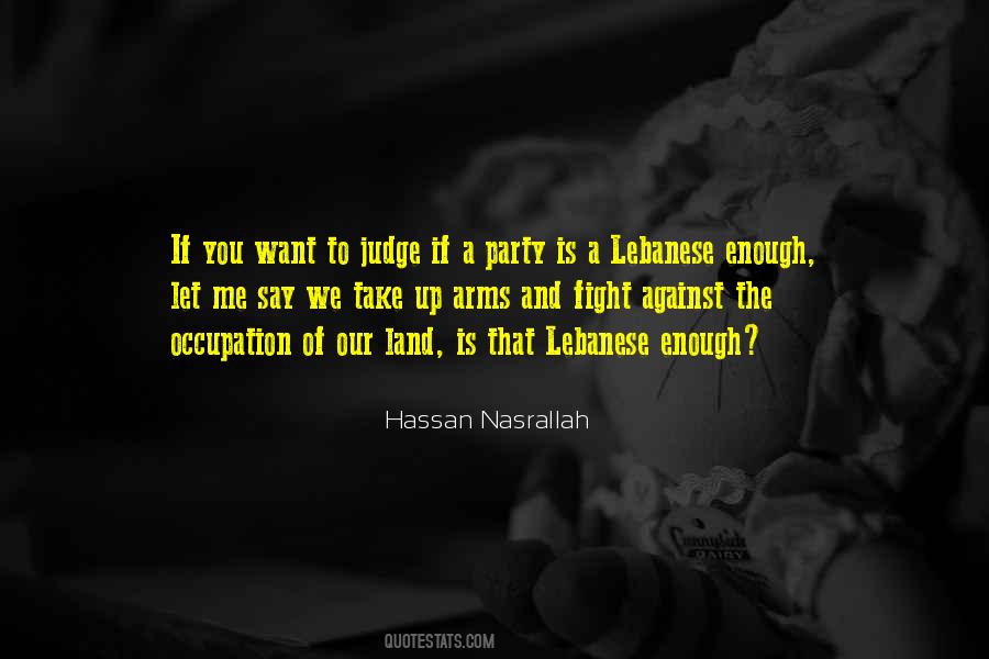Nasrallah Hezbollah Quotes #456016