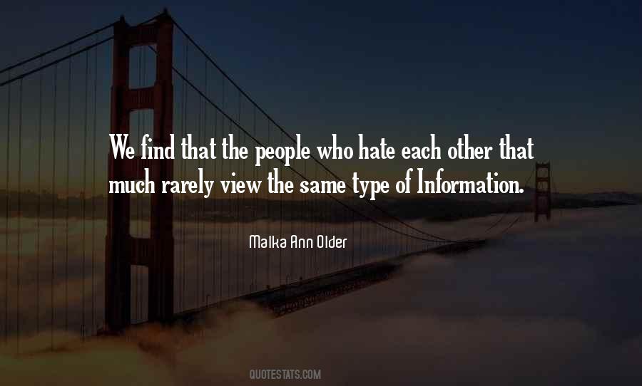 Type Of People Quotes #203199