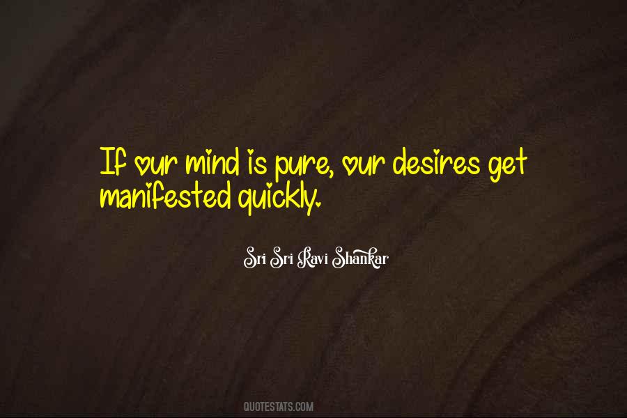 Quotes About Manifested #1187117