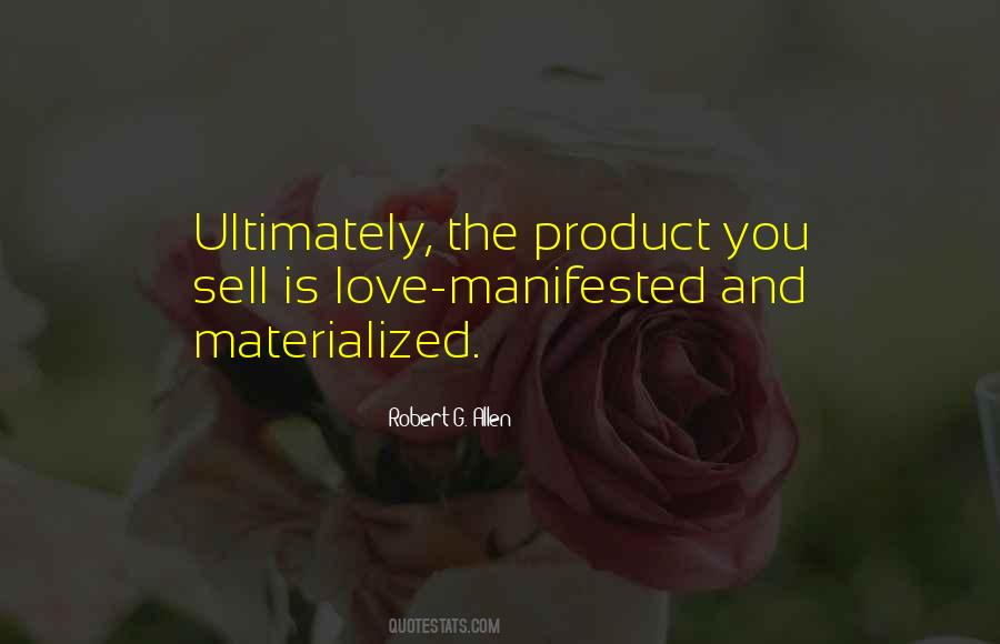 Quotes About Manifested #540681 Quotes About Manifested #540681