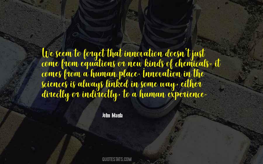 Human Experience Quotes #1778960