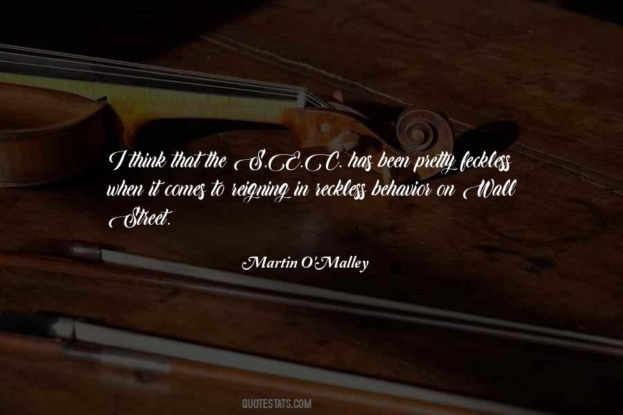 O Malley Quotes #166587