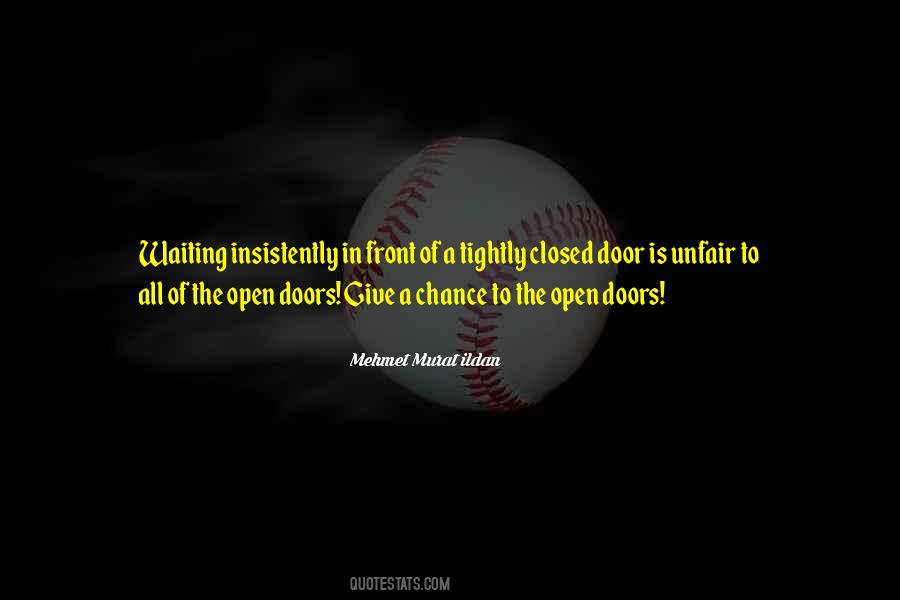 Open A Closed Door Quotes #1268949