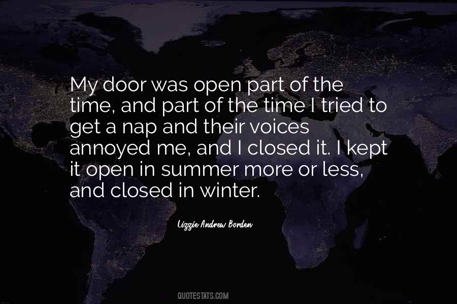 Open A Closed Door Quotes #254610