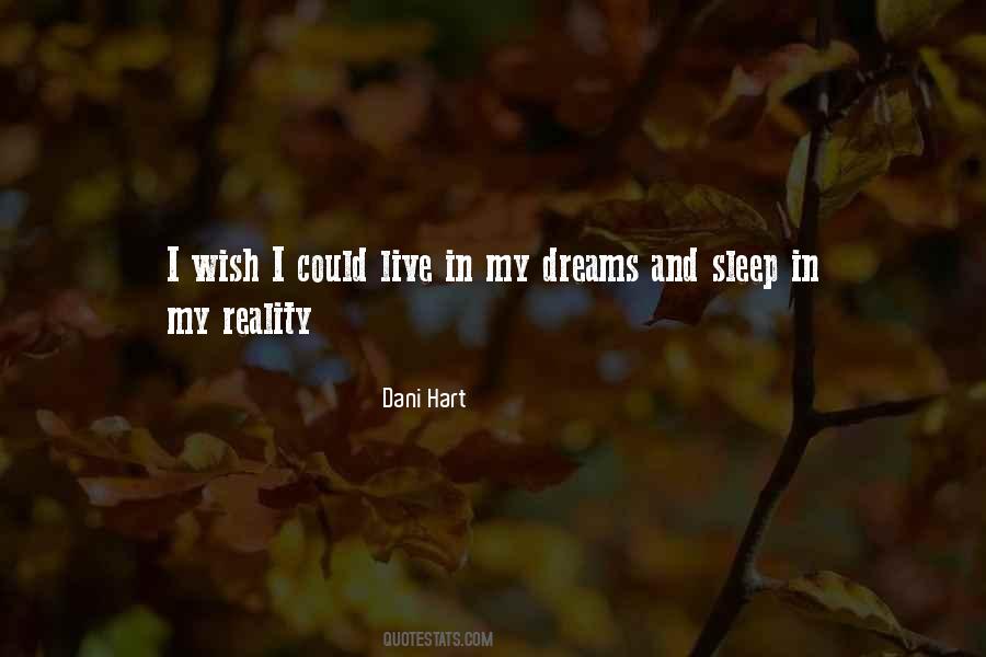 Live In Dreams Quotes #89137