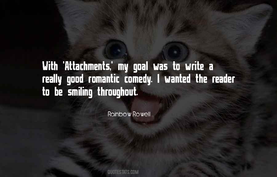 Rainbow Rowell Attachments Quotes #395035