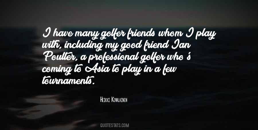 Best Golfer Quotes #36956