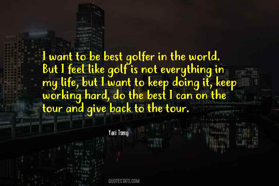 Best Golfer Quotes #851571