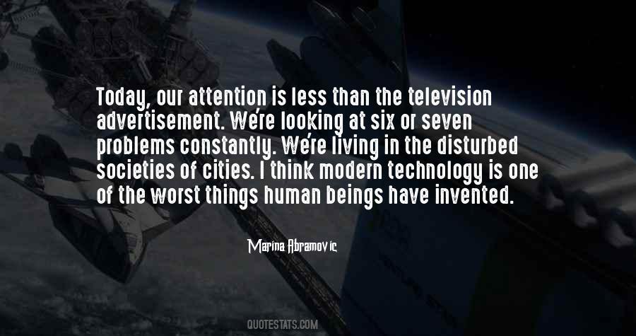 Modern Problems Quotes #1680594