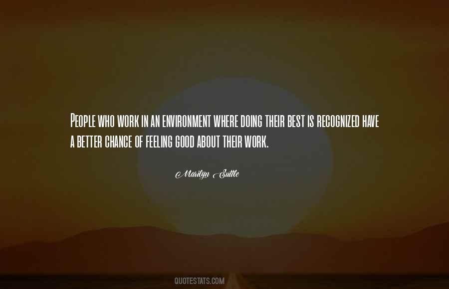 Best Good Feeling Quotes #1038984