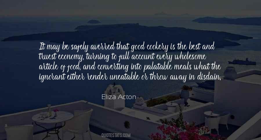 Best Good Food Quotes #1111961