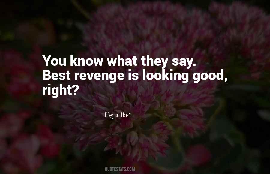 Tony Curtis Quote: “Looking good is the best revenge.”