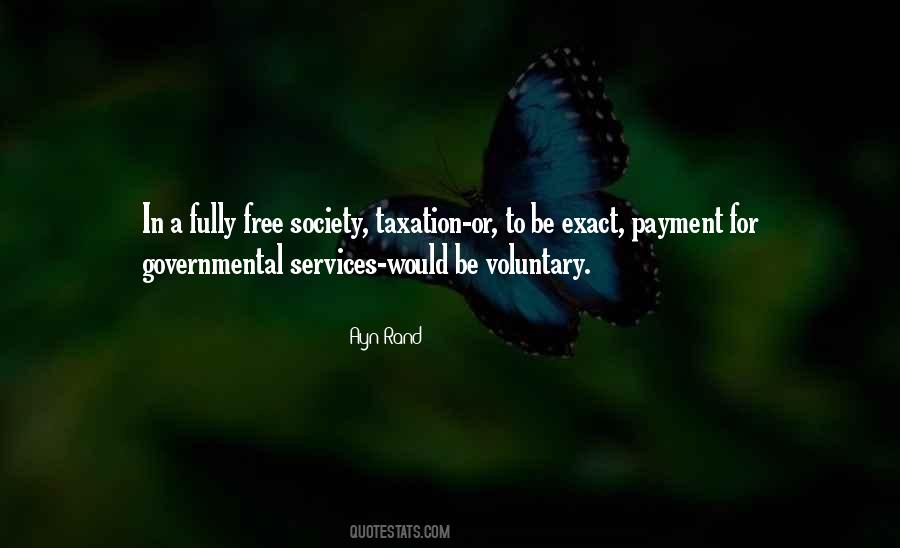 Voluntary Society Quotes #1269217