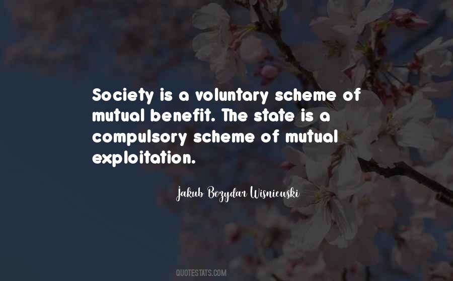 Voluntary Society Quotes #220843