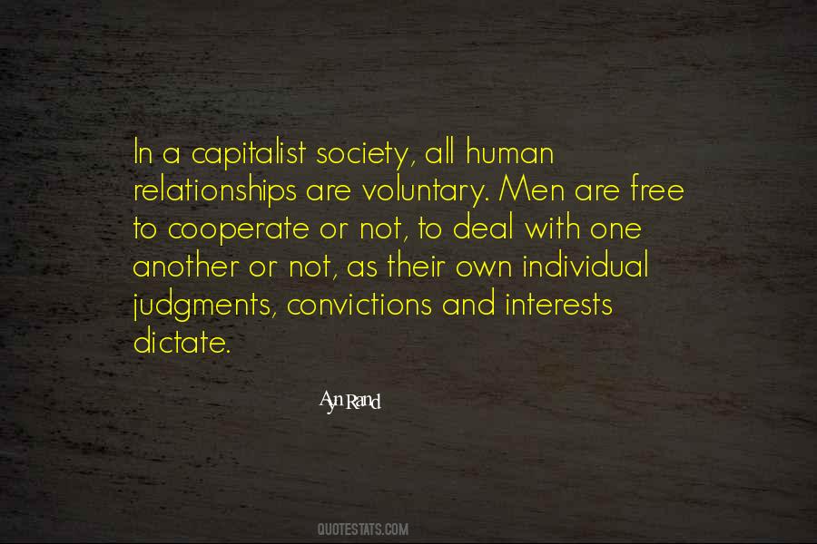 Voluntary Society Quotes #247446