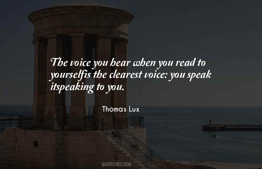 Speak It Quotes #1050221