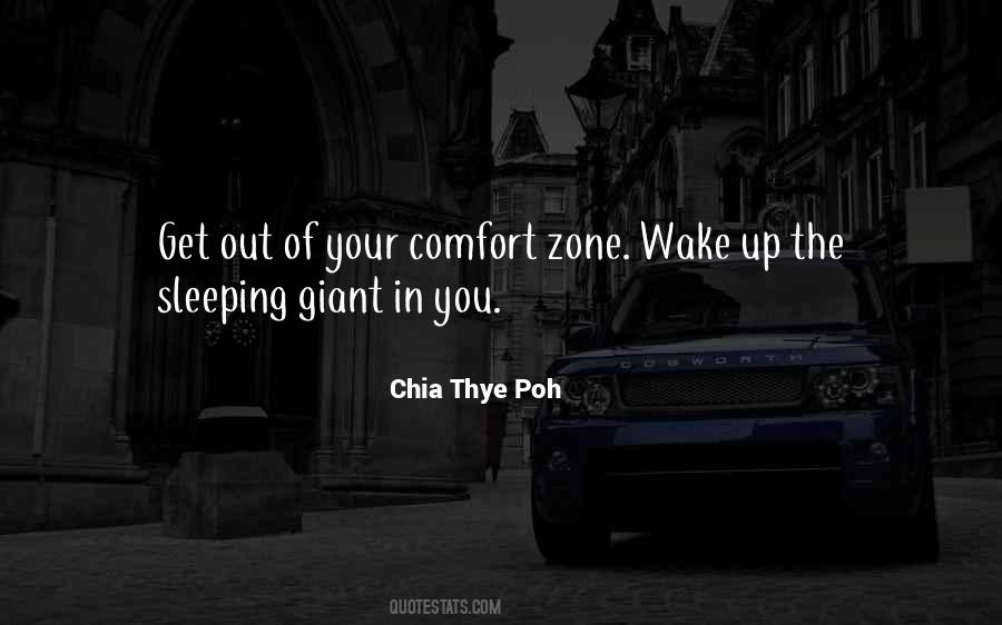 Get Out Of Your Comfort Zone Quotes #1633019