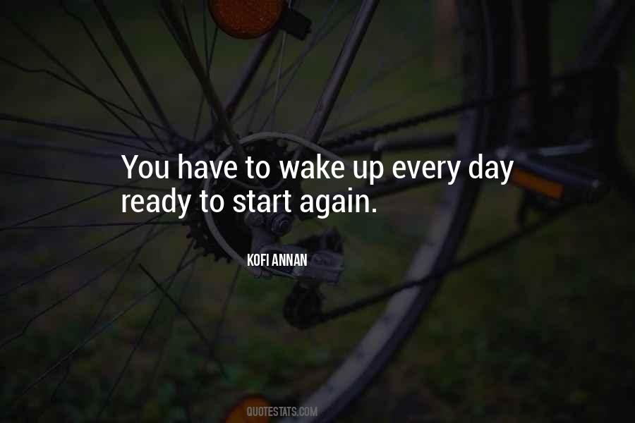 To Start Again Quotes #213130