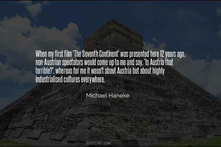 Seventh Continent Quotes #343351