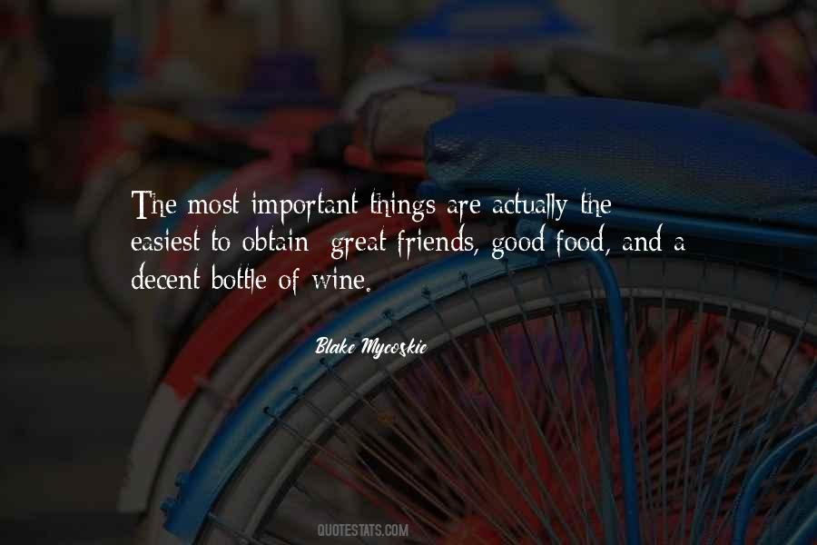 Good Friends Good Food Quotes #756736