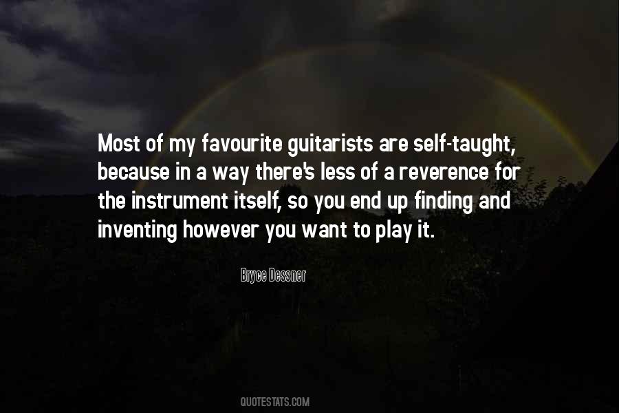 Best Guitarists Quotes #513550