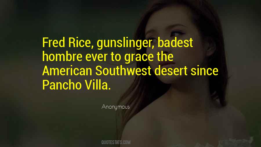 Best Gunslinger Quotes #119723