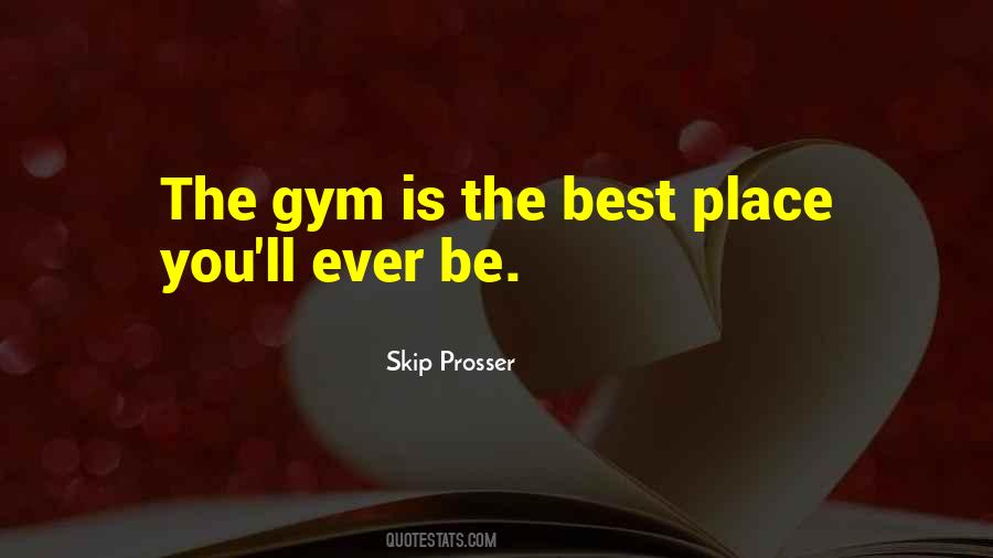Best Gym Quotes #1115729