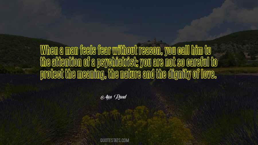 Dignity And Love Quotes #1653708