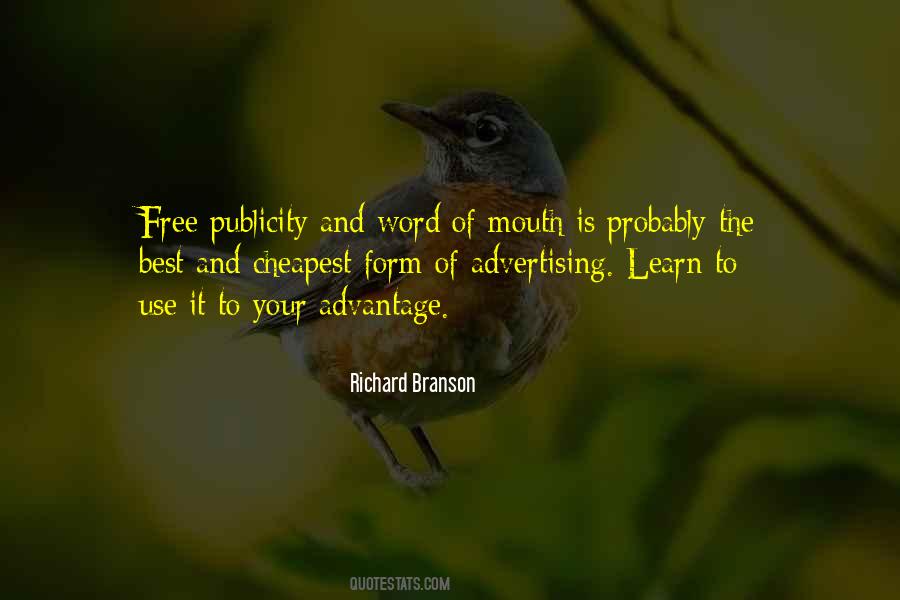 Free Publicity Quotes #678731