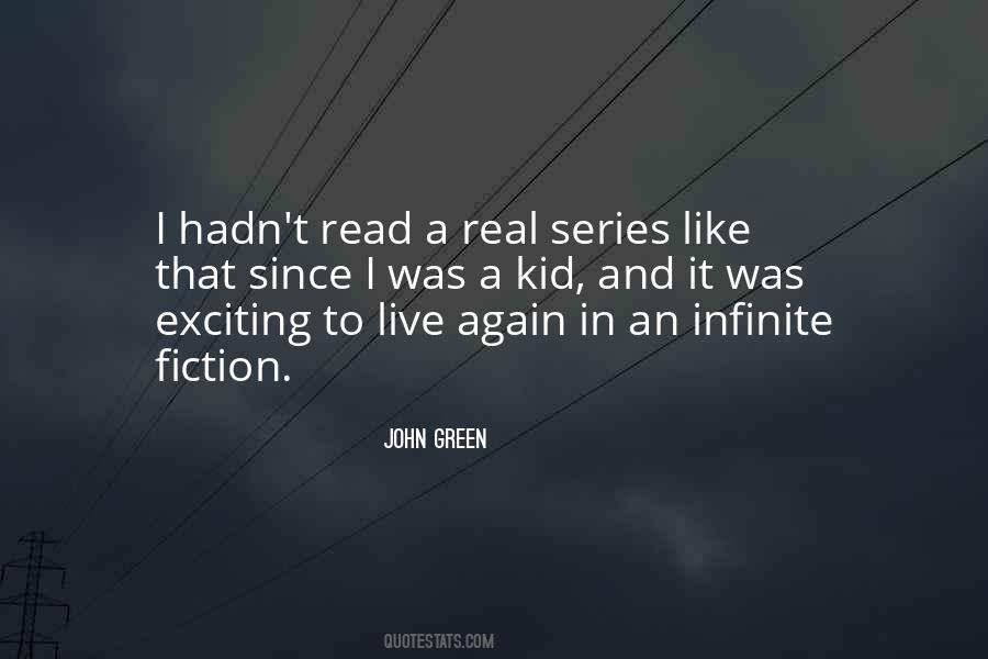 Infinite Series Quotes #421418
